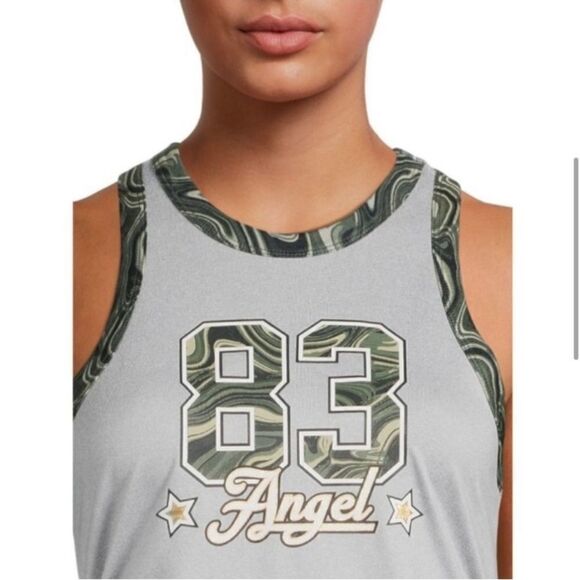 WOMEN'S Juniors Graphic Heart Comfy Soft Tank Tops 2-Pack Size XXL - Picture 8 of 8